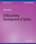 Cover: Blossoming Development of Splines - Springer