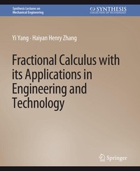 Enlarge image Cover: Fractional Calculus with its Applications in Engineering and Technology - Springer