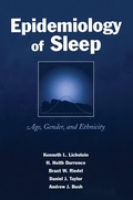 Cover: Epidemiology of Sleep - Psychology Press Ltd