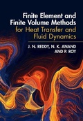 Cover: Finite Element and Finite Volume Methods for Heat Transfer and Fluid Dynamics - Cambridge University Press