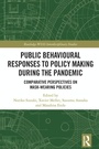 Cover: Public Behavioural Responses to Policy Making during the Pandemic - Routledge