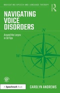 Cover: Navigating Voice Disorders - Routledge