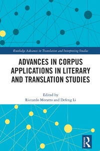 Abbildung von: Advances in Corpus Applications in Literary and Translation Studies - Routledge