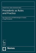 Cover: Precedents as Rules and Practice - Nomos/Hart