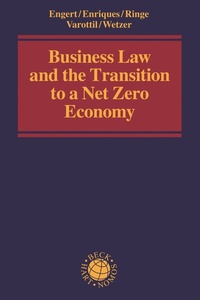 Abbildung von: Business Law and the Transition to a Net Zero Economy - Hart Publishing