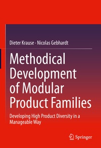 Enlarge image Cover: Methodical Development of Modular Product Families - Springer