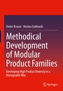 Cover: Methodical Development of Modular Product Families - Springer