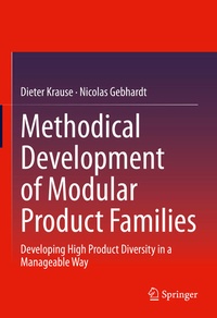 Enlarge image Cover: Methodical Development of Modular Product Families - Springer