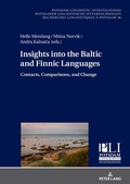 Cover: Insights into the Baltic and Finnic Languages - Peter Lang Verlag