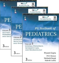 Enlarge image Cover: PG Textbook of Pediatrics - Jaypee Brothers Medical Publishers