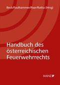 Cover: Handbuch des &ouml;sterreichischen Feuerwehrrechts - Manz