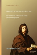 Cover: Origenes im koptischen &Auml;gypten - Aschendorff