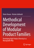 Cover: Methodical Development of Modular Product Families - Springer