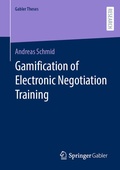 Cover: Gamification of Electronic Negotiation Training - Springer Gabler