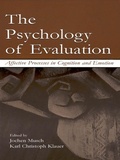 Cover: The Psychology of Evaluation - Psychology Press Ltd
