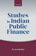 Cover: Studies in Indian Public Finance - OUP eBook