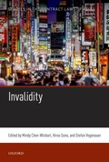 Cover: Invalidity - OUP eBook