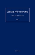 Cover: History of Universities XXXV / 1 - OUP eBook
