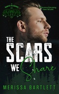 Cover: The Scars We Share (Haunted Hellhounds MC, #4) - Haunted Hellhounds MC