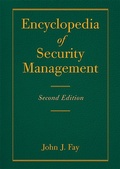 Cover: Encyclopedia of Security Management - Butterworth-Heinemann