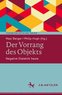 Enlarge image Cover: Der Vorrang des Objekts - J.B. Metzler