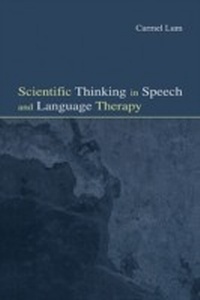 Abbildung von: Scientific Thinking in Speech and Language Therapy - Psychology Press Ltd
