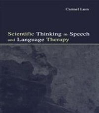 Abbildung von: Scientific Thinking in Speech and Language Therapy - Psychology Press Ltd