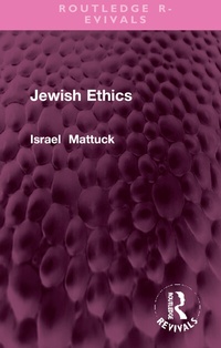Enlarge image Cover: Jewish Ethics - Routledge