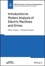 Cover: Introduction to Modern Analysis of Electric Machines and Drives - Wiley