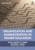 Cover: Organization and Administration in Higher Education - Routledge