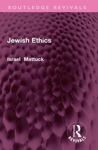 Abbildung von: Jewish Ethics - Routledge