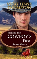 Cover: Stoking the Cowboy's Fire (Rowdy Ranch, #2) - Ocean Dance Press LLC
