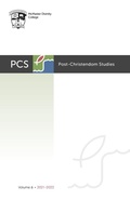 Cover: Post-Christendom Studies - Pickwick Publications