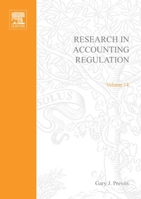 Abbildung von: Research in Accounting Regulation, Volume 14 - JAI Press