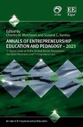 Cover: Annals of Entrepreneurship Education and Pedagogy - 2023 - Edward Elgar Publishing