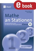 Cover: Mathe an Stationen - Auer Verlag