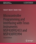 Cover: Microcontroller Programming and Interfacing with Texas Instruments MSP430FR2433 and MSP430FR5994 - Springer