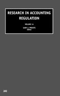Cover: Research in Accounting Regulation: Volume 14 - JAI Press Inc.