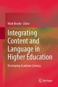 Cover: Integrating Content and Language in Higher Education - Springer