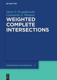 Enlarge image Cover: Weighted Complete Intersections - De Gruyter