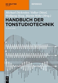Abbildung von: Handbuch der Tonstudiotechnik - De Gruyter Saur