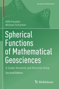 Enlarge image Cover: Spherical Functions of Mathematical Geosciences - Birkhäuser