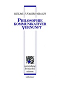 Cover: Philosophie kommunikativer Vernunft - Talheimer