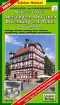 Cover: Radwander- und Wanderkarte Mittleres Fuldatal, Melsungen, Morschen, Rotenburg a.d. Fulda und Umgebung - Barthel, A