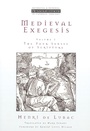 Cover: Medieval Exegesis, Vol. 1 - Wm B Eerdmans Publishing Co