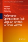 Cover: Performance Optimization of Fault Diagnosis Methods for Power Systems - Springer