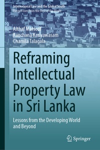 Abbildung von: Reframing Intellectual Property Law in Sri Lanka - Springer