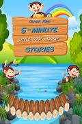 Cover: 5-Minute Little Nosy Monkey Stories: 15 Original Bedtime Tales - Oliver King