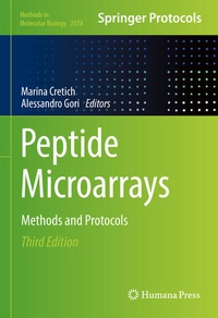 Enlarge image Cover: Peptide Microarrays - Springer