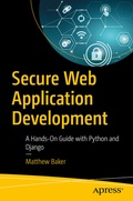 Cover: Secure Web Application Development - APress